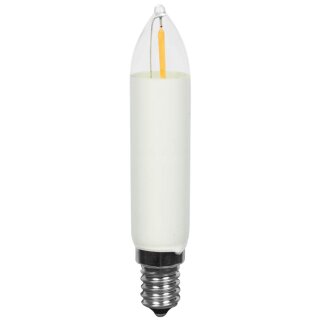 LED-Schaftkerze, Filament, E14, 2200K