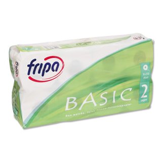 TISSUE-Toilettenpapier, 250 Blatt/Rolle, VE 8 Rollen