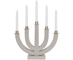 Weihnachtsleuchter, ELI, 5 x E10/55V/3W