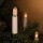 Weihnachtsbaumkette, klar/weiß, E10