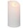 LED-Echtwachskerze, GLOW, 1 orange LED, H 105, Ø 55, batteriebetrieben