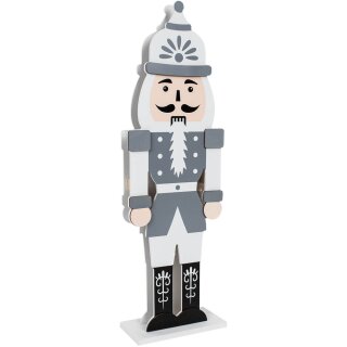 LED-Weihnachtsfigur, NUT CRACKER, 10 warmweiße LEDs