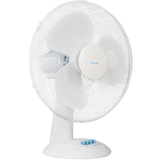 Tischventilator, weiß