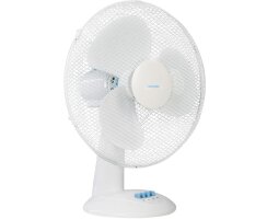 Tischventilator, weiß