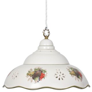 Pendelleuchte, 1 x E27/60W, Keramik