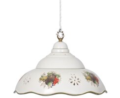 Pendelleuchte, 1 x E27/60W, Keramik