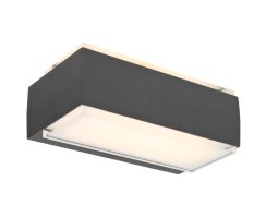 LED-Außenwandleuchte, 2 LED/5W