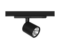 LED-Schienenstrahler, LED/32W, 3900 lm, 3000K, schwarz