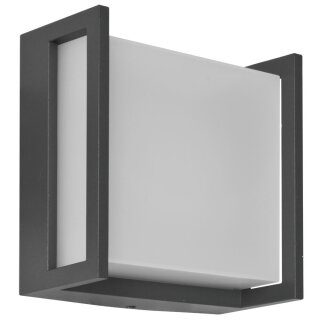 LED-Außenwandleuchte, QUBO, LED/8,5W