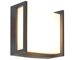 LED-Außenwandleuchte, QUBO, LED/8,5W