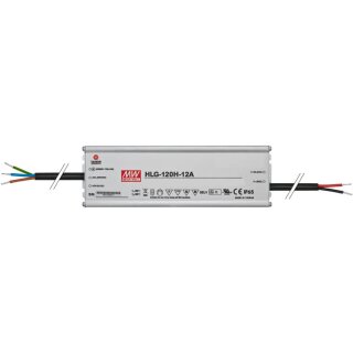 LED-Netzteil, HLG 12V-DC, 120-264W, Aluminiumgehäuse