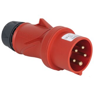 CEE-Stecker, PowerTOP® Xtra, ErgoCONTACT®, 5-polig, 400V, mit Schraubklemmen