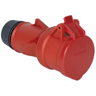 CEE-Kupplung, PowerTOP® Xtra, ErgoCONTACT®, 5-polig, 400V, mit Schraubklemmen
