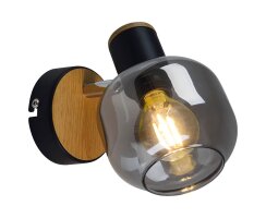 Spot, 1 x E14/40W, smoke