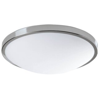 Deckenleuchte, 1 x E27/60W, Metall Chrom