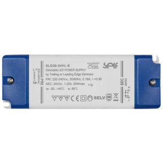LED-Netzteil, 24V-DC/5-75W, dimmbar
