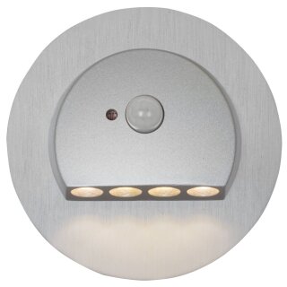 Wand- und Treppeneinbauleuchte, RUBI, LED/0,93W, 25 lm, 3100K, mit Bewegungsmelder