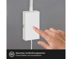 Wandleuchten, TUSI, 1 x GU10/5W weiß 