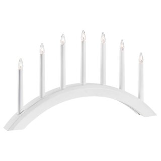 Lichterbogen, AVENTO, 7 x E10/34V/3W weiß