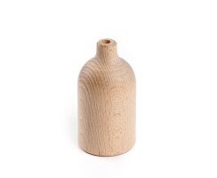 Lampenfassung aus Holz mit verdeckter Zugentlastung E27