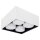 Cube Deckenleuchte Metall Spot 1-4 GX53 Fassung weiss, schwarz