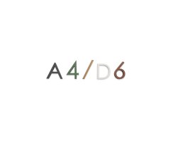 Buchstaben BETALY®  A-D Beton, feinem Marmor, Quarz und Flussand H 150