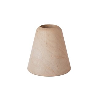Holz Tischlampe MOSAIC – Lampensockel aus Erlenholz (Creative Cables)