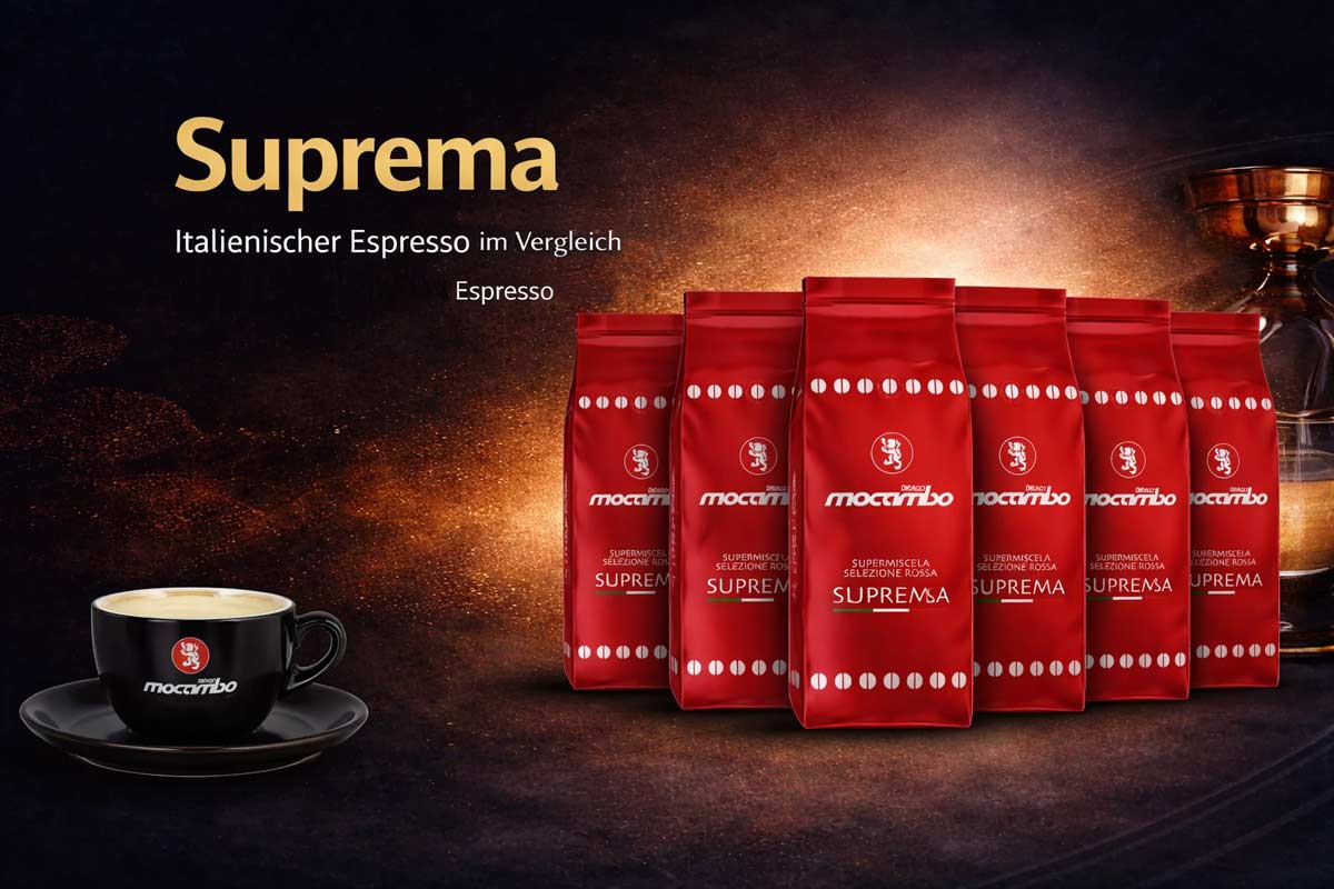 Mocambo Suprema 6x1kg Kaffeebohnen Sparpaket